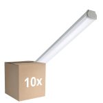 Mehrfachpackung 10x Philips LED Feuchtraumleuchte Ledinaire WT060C 46W 5600lm - 840 Kaltweiß | 150cm - 1x Durchgangsverdrahtung