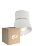 Mehrfachpackung 6x Nordlux Pitcher Spot Metall Weiß | Geeignet für GU10