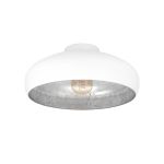 Eglo Deckenleuchte Mogano Weiß, Silber | Geeignet für E27